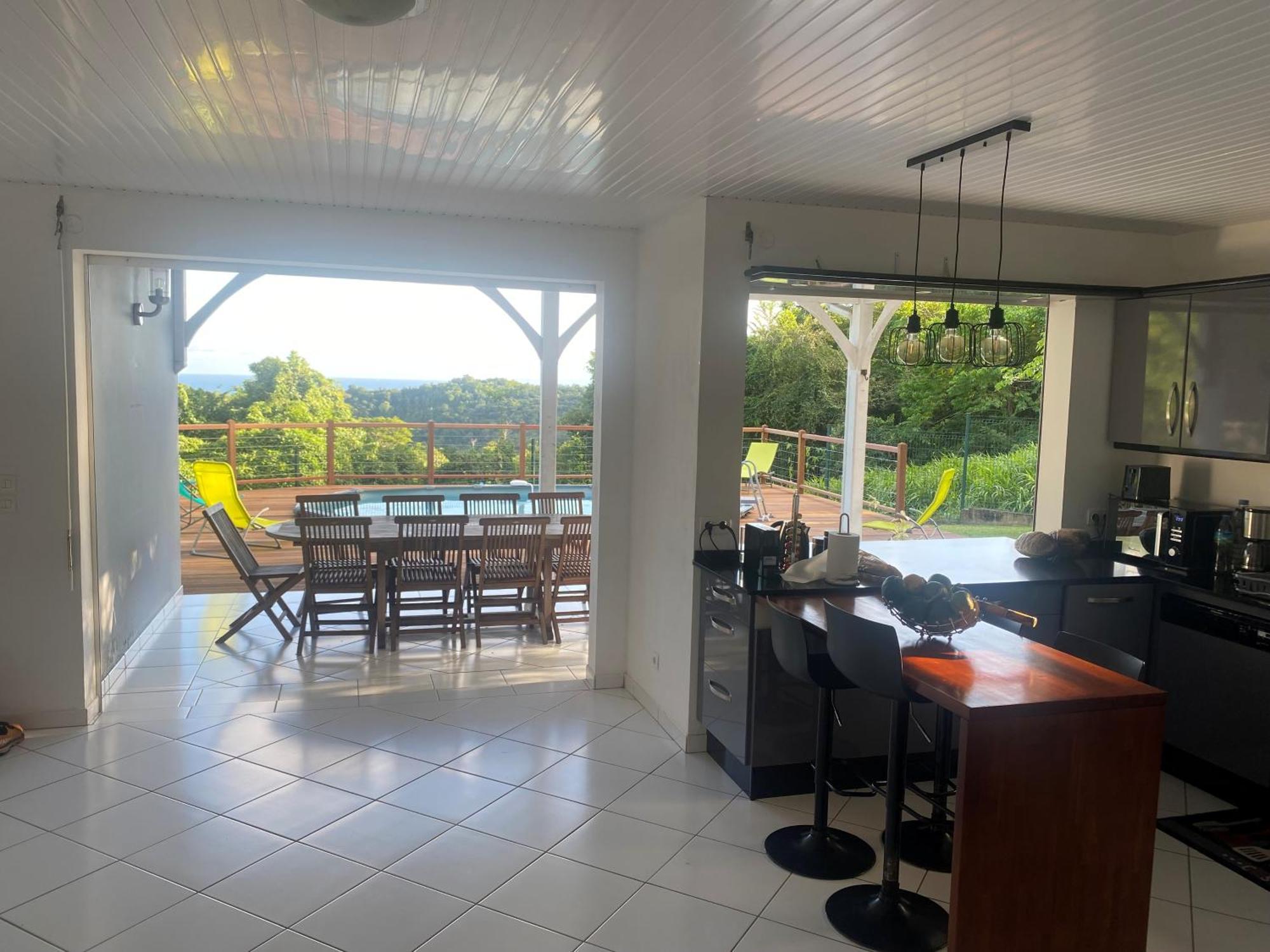 Les Terrasses De Maelle - Jolie Villa F4 Vue Mer Riviere-Salee Eksteriør bilde