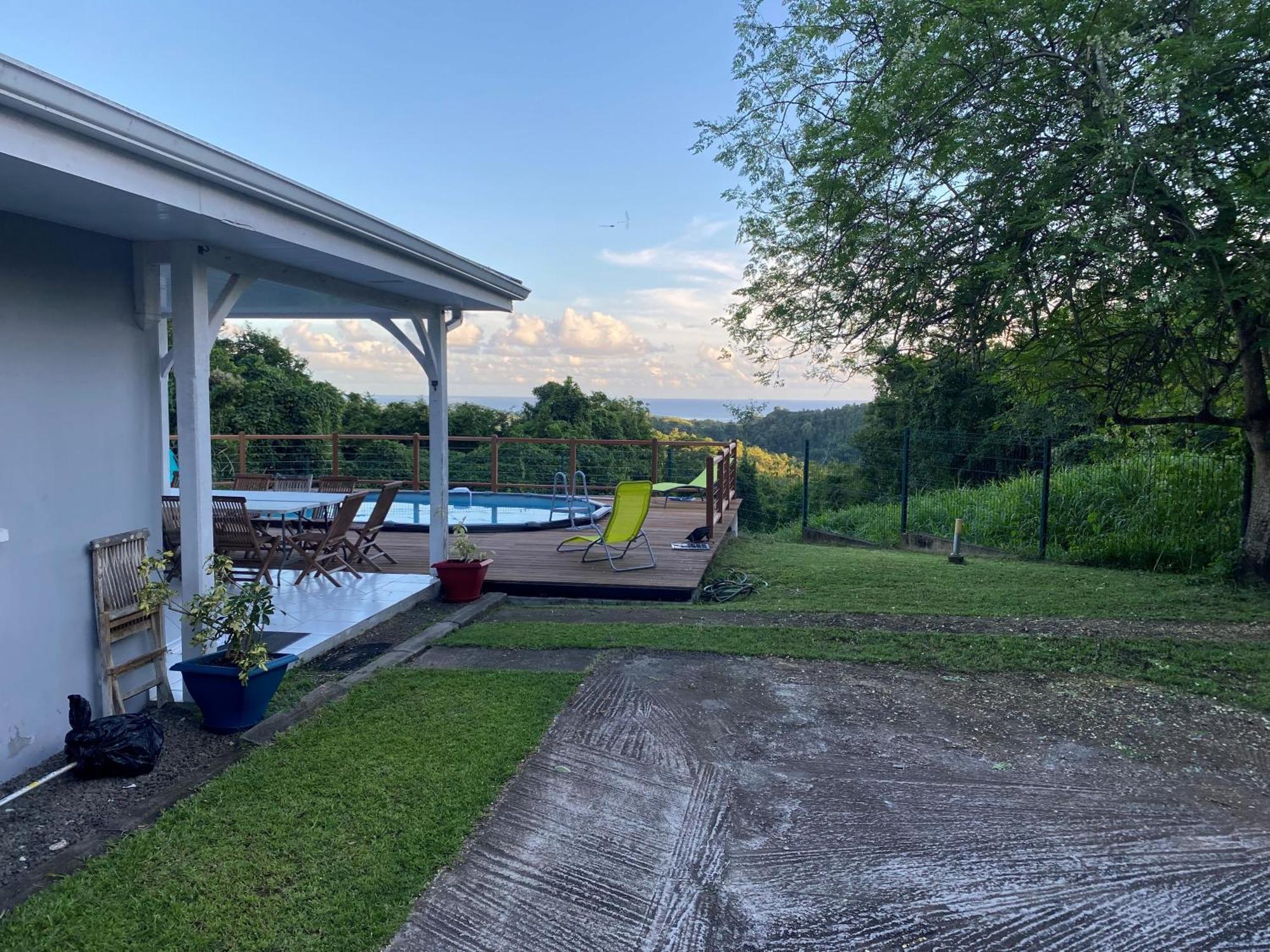 Les Terrasses De Maelle - Jolie Villa F4 Vue Mer Riviere-Salee Eksteriør bilde